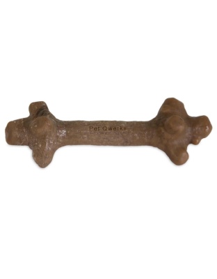 Pet Qwerks Barkbone Natural Instincts Nylon Stick Dog Chew Toy Peanut Butter 1ea/SM