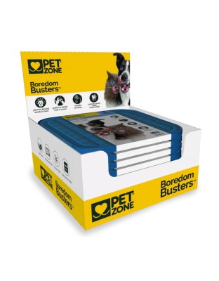 Pet Zone Boredom Busterz Delight PDQ Blue (Case of 12)