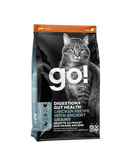 Go! Cat Digestion & Gut Health Chicken Ancient Grain 3Lb