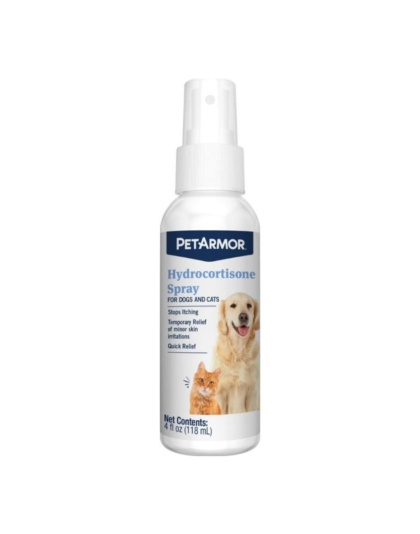 Petarmor Hydrocortisone Spray Dog & Cat 4oz.