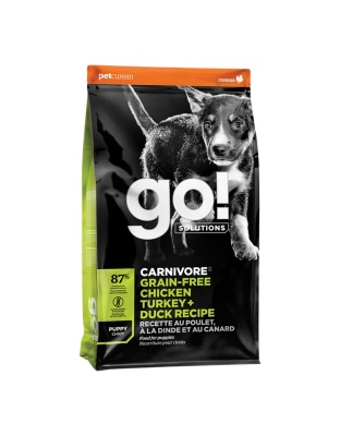 Go! Dog Carnivore Grain Free Puppy Chicken, Turkey & Duck 3.5Lb