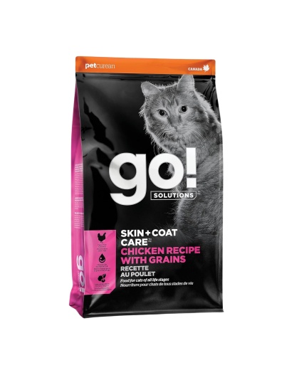Go! Cat Skin & Coat Care Chicken With Grain 8Lb