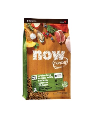 Now Fresh Dog Grain Free Small Breed Senior Turkey 22Lb