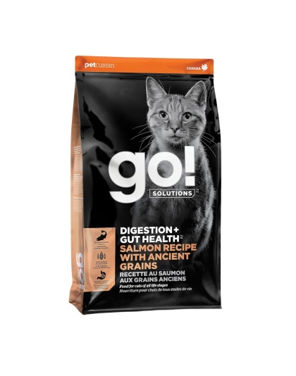 Go! Cat Digestion & Gut Health Salmon Ancient Grain 8Lb
