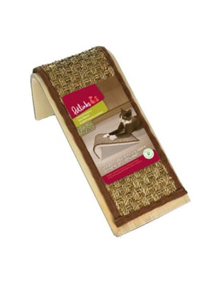 Petlinks Sea Ramp Floor Cat Scratching Ramp With Catnip 1ea