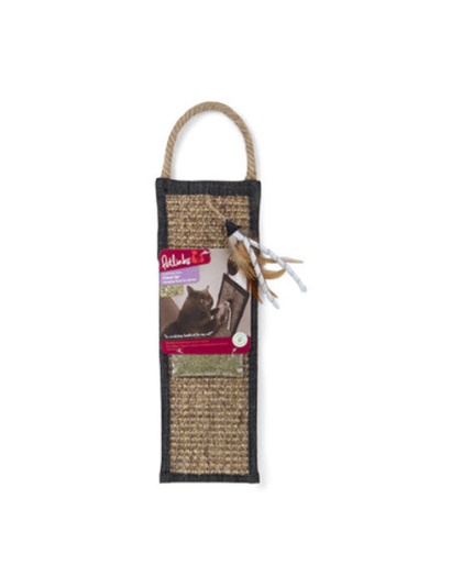 Petlinks Claws Up Hanging Cat Scratcher-Denim 1ea