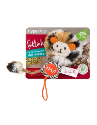 Petlinks Safari HappyNip Lion Launcher Catnip Toy Multi-Color 1ea