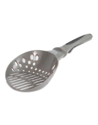 Petmate Round Edge Cat Litter Scoop Brushed Nickel 1ea/One Size
