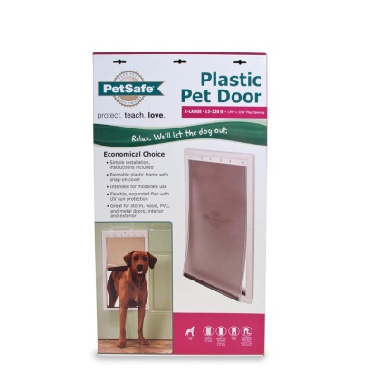 PetSafe Plastic Pet Door White 1ea/XL