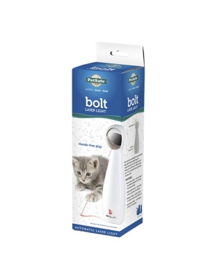 PetSafe Bolt Interactive Laser Light Cat Toy White 1ea/One Size