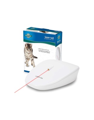 PetSafe Laser Tail Cat Toy White 1ea/One Size