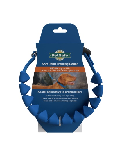 PetSafe Soft Point Training Collar 3/4in wide Royal Blue 1ea/MD