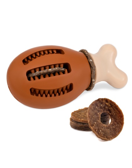 Busy Buddy Chompin' Chicken Treat Holding Dog Toy 1ea/SM/MD