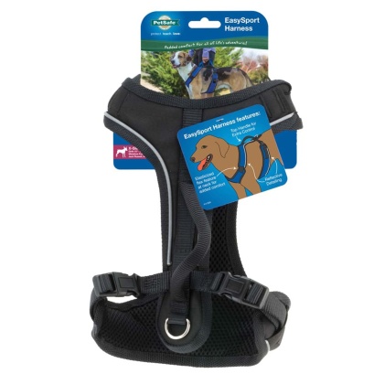 EasySport Comfortable Dog Harness Black 1ea/XS