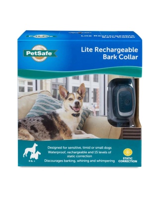PetSafe Lite Rechargeable Bark Dog Collar Navy Blue 1ea/One Size