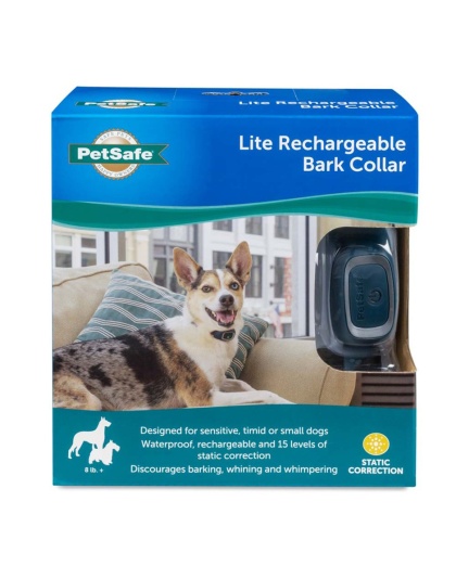 PetSafe Lite Rechargeable Bark Dog Collar Navy Blue 1ea/One Size