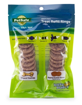 Busy Buddy Treat Refill Rings Variety Pack 1ea/2.79 oz, SM