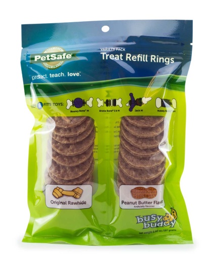 Busy Buddy Treat Refill Rings Variety Pack 1ea/6.6 oz, MD