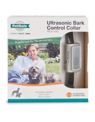 PetSafe Ultrasonic Bark Control Collar Black, White 1ea/One Size