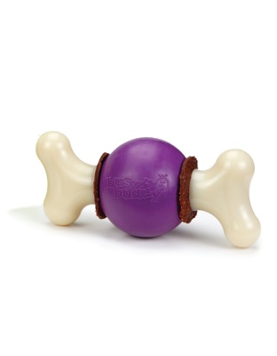 Busy Buddy Bouncy Bone Dog Chew Multi-Color 1ea/MD/LG