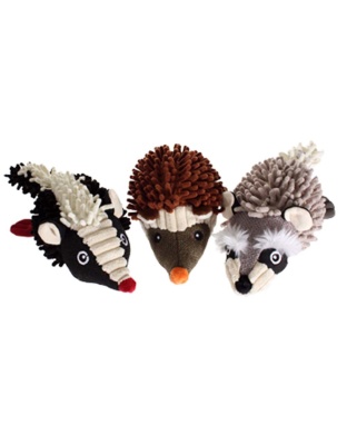 Petsport USA Bushy Buddies Dog Toy Assorted 1ea