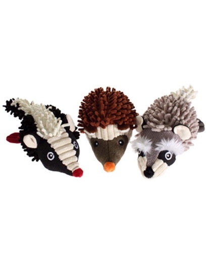 Petsport USA Bushy Buddies Dog Toy Assorted 1ea