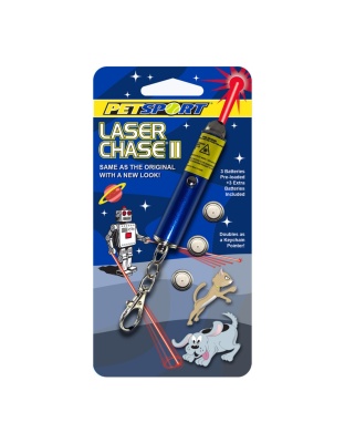 Petsport USA Laser Chase II Dog Toy Assorted 6ea/6 pk
