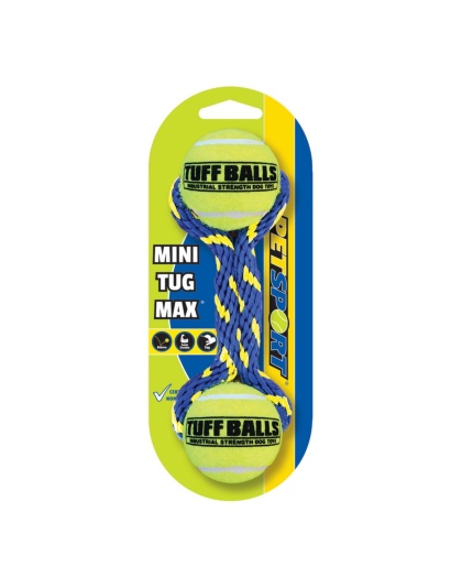 Petsport USA Tug Max Dog toy Assorted 1ea/7 in, Mini