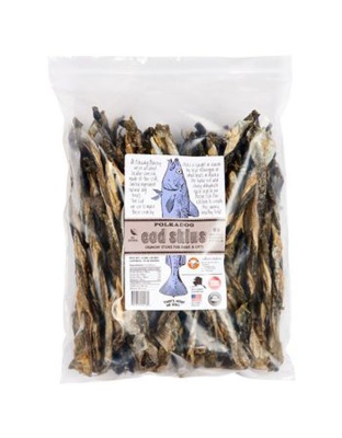 Polka Dog Bakery Cod Skins Crunchy Sticks For Dogs - 2 Lbs.