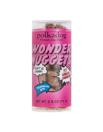 Polka Dog Wonder Nuggets Turkey Cranberry Mini 2.5oz.