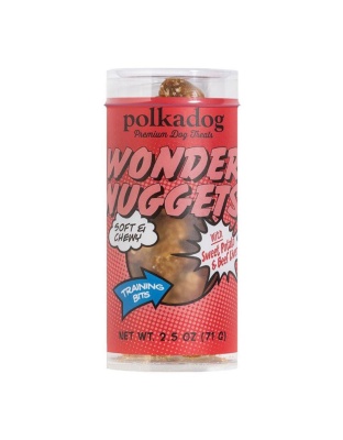 Polka Dog Wonder Nuggets Beef Sweet Potato Mini 2.5oz.