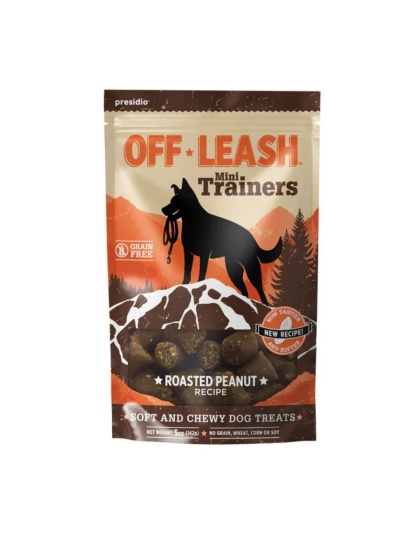 Presidio Dog Grain Free Offleash Roasted Peanut 5Oz