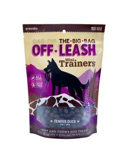 Presidio Dog Grain Free Offleash Tender Duck 14Oz
