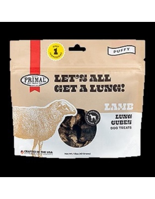Primal Dog Lets Get Lung Lamb 1.5oz.
