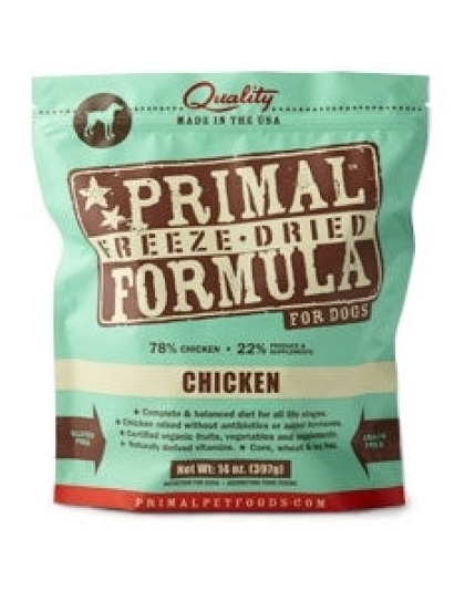 Primal Pet Foods Freeze Dried Food For Dogs 14oz. - Chicken