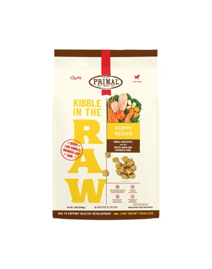 Primal Dog Freeze-Dried Kibble In The Raw Puppy 1.5Lb