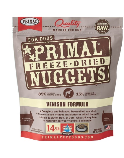 Primal Dog Freeze-Dried Venison 14oz.
