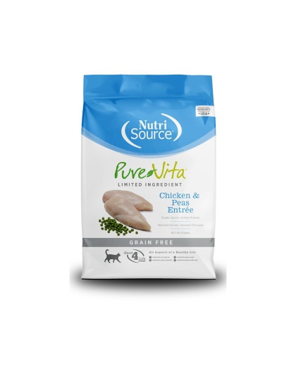 Pure Vita Cat Grain Gree Chicken 2.2Lb