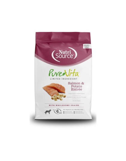 Pure Vita Dog Salmon & Potato 25Lb