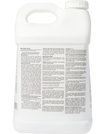 Pyranha 1-10 Hp Space Spray For 2.5gal. System Conc