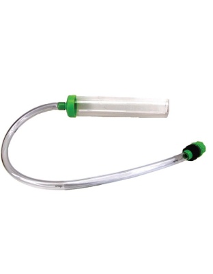 Python No Spill Clean and Fill Gravel Tube with Tail & Connector 1ea/10 in, XS