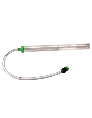 Python No Spill Clean and Fill Gravel Tube with Tail & Connector 1ea/24 in