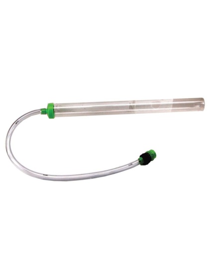Python No Spill Clean and Fill Gravel Tube with Tail & Connector 1ea/24 in