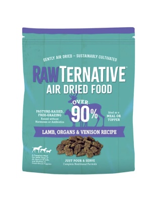 Rawternative Air Dried Dog Food Lamb/Venison 5 Lb