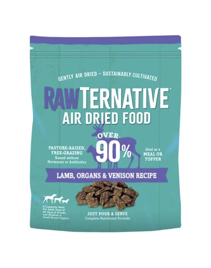 Rawternative Air Dried Dog Food Lamb/Venison 5 Lb