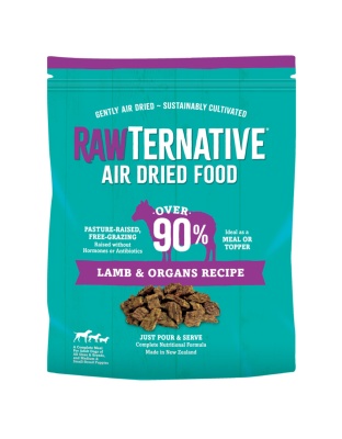 Rawternative Air Dried Dog Food  Lamb  3 Lb
