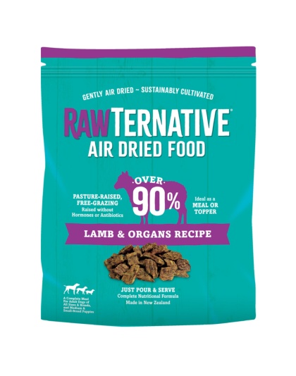 Rawternative Air Dried Dog Food  Lamb  3 Lb