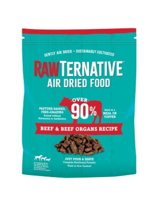 Rawternative Air Dried Dog Food Beef 1 Lb