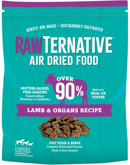Rawternative Air Dried Dog Food Lamb 5oz.