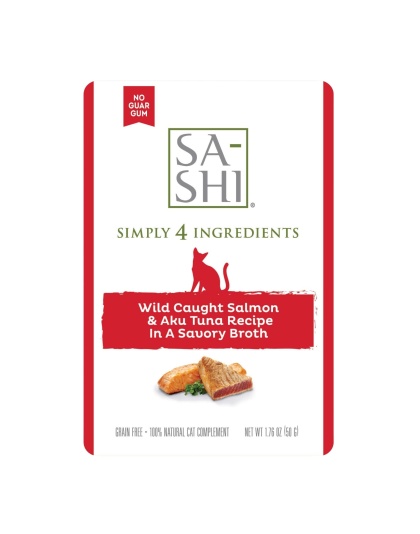 Sa-Shi Salmon Tuna 1.76oz. 8 Pouches (Case of 6)